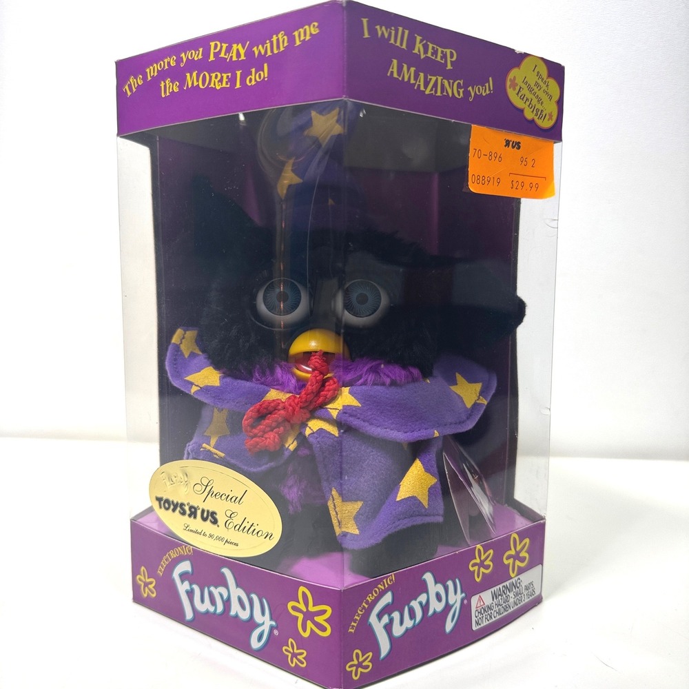 Tiger Electronics Wizard Furby Toys R Us Special Edition 70-896 Electronic Toy